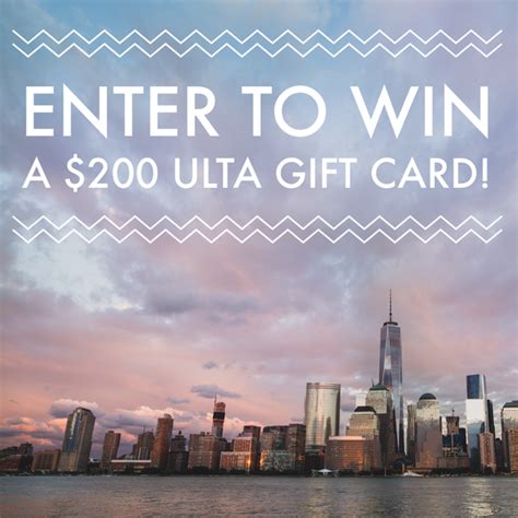 ulta giveaway ulta gift card gift card giveaway gift card