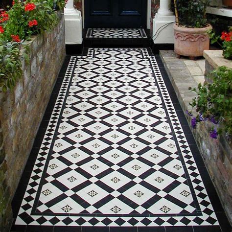 victorian geometric floor tiles  inspiration  south london