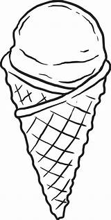 Ice Cream Cone Coloring Drawing Printable Clipart Kids Clip Pages Colorear Cliparts Color Chocolate Tableta Drawn Clipartbest Scoop Waffle Print sketch template