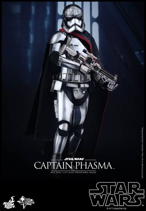 star wars the force awakens captain phasma by hot toys the toyark news
