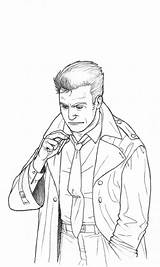 Coat Trench Man Drawing Getdrawings Drawings Deviantart sketch template