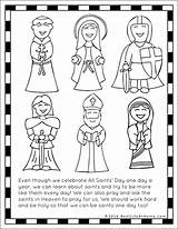 Saints Catholic Printables Sunday School Coloring Kids Packet Worksheet Crafts Pages Printable Activities Lessons Children Easy Worksheets Reallifeathome Saint Real sketch template