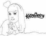 Katy Perry Coloring Pages Printable Sheets Coloringcrew Choose Board Template sketch template