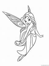 Silvermist Fairy Disney Coloring4free Coloring Cartoons Printable Pages 2289 Related sketch template