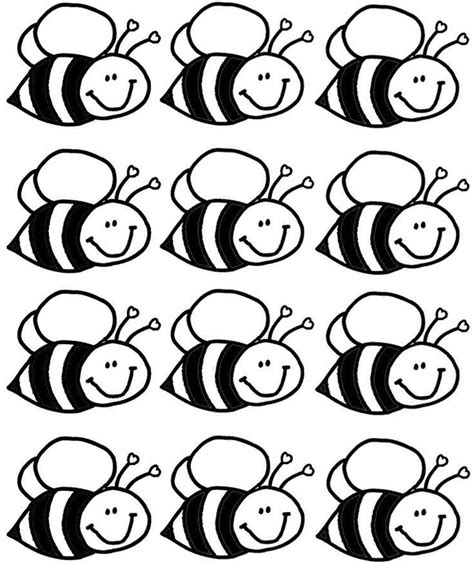 bee coloring pages  preschoolers sterling maxey