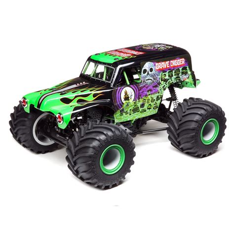 losi grave digger monster truck rtr lmt wd