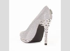 High Heels Cheap Womens Shoes Party wedding shoes Daan Silver 04 silver high heels