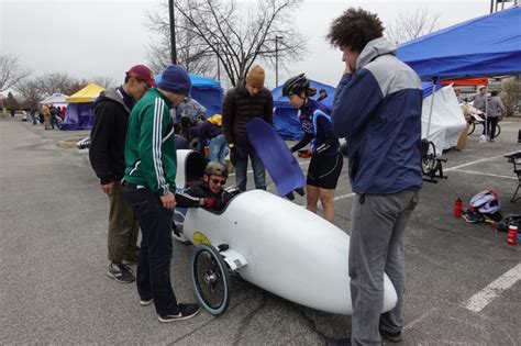 human powered vehicle design team debut latest vehicle  asme competition department