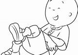 Caillou Coloring4free Coloring Pages Cartoons Printable 1433 sketch template