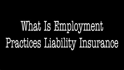 employment practices liability insurance epli allchoice insurance