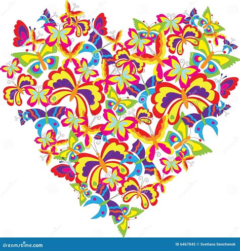 butterfly heart royalty  stock photo image