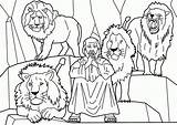 Daniel Coloring Den Pages Lion Clipart Library sketch template