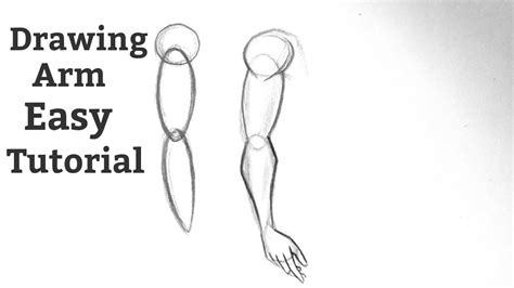 draw arms  hands drawing step  step tutorial basic pencil