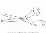 Scissor Objects Scissors Tutorials sketch template
