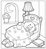 Pajama Coloring Activities Colouring Getdrawings sketch template