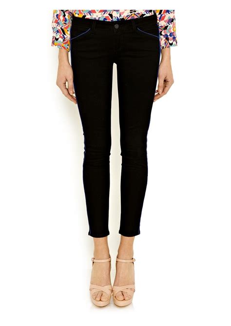 Paige Ultra Skinny Pipeline Jeans Black