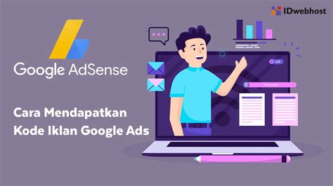 menempatkan kode iklan google adsense  website