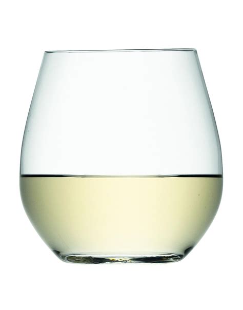 Lsa Stemless White Wine Glasses Set Of 4 London Uk Season