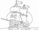 Sparrow Piraten Piracki Statek Dzieci Piratenschiffe Cool2bkids Pokoloruj sketch template