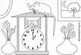 Hickory Dickory Dock Coloring Rhymes Enchantedlearning Clock Color Mouse Nursery Printouts Paint Gif Hickorydickory Region Activities Click Ran Shtml sketch template