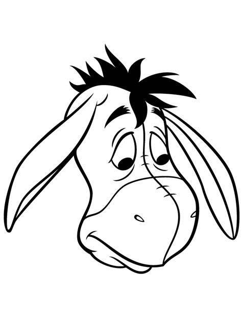 eeyore coloring pages coloring home