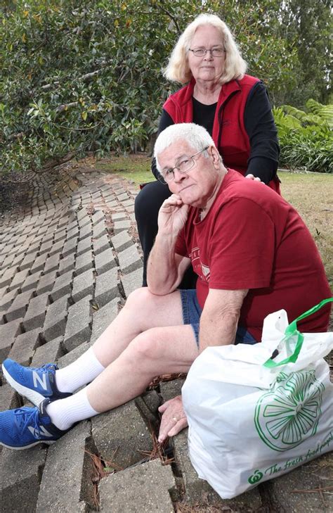 gold coast homeless cancer patient ian parrish attacked by man while