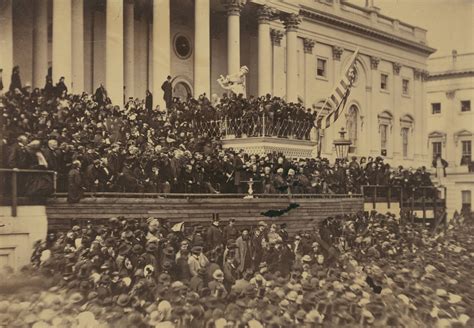 high resolution photograph of abraham lincoln s second inaugural