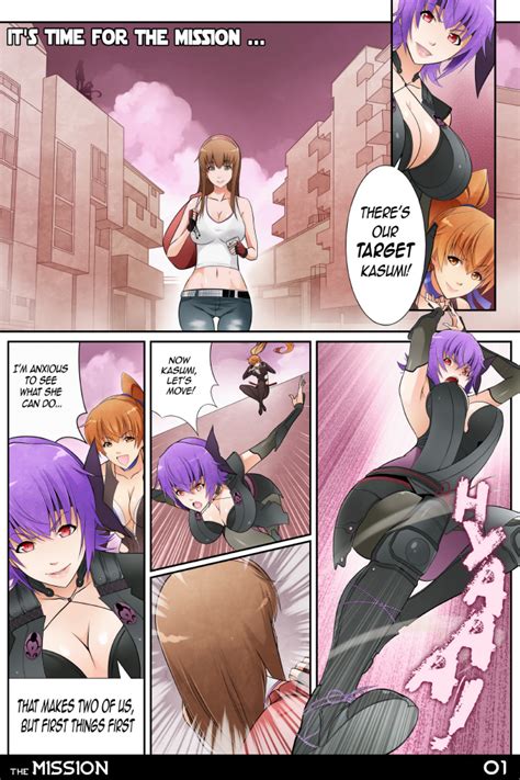 Ayane Hitomi And Kasumi Dead Or Alive Drawn By X Teal2