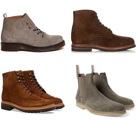 mens suede boots  imagens
