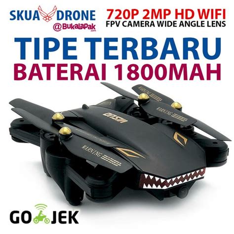 jual drone visuo battle sharks xss p mp hd wifi fpv wide angle lens camera upgrade xsw