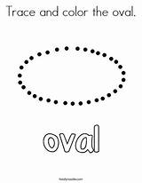 Oval Coloring Trace Color Shape Pages Preschool Shapes Noodle Tracing Worksheets Twisty Twistynoodle Activities Outline Choose Board Print sketch template