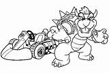Mario Kart Coloring Pages Bowser Browser Ausmalbilder Print Super Printable Zum Ausdrucken Nintendo Bros Characters Getcoloringpages Luigi Kinder sketch template