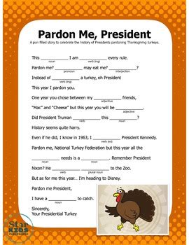 thanksgiving mad libs  interactive pdfs google  tpt