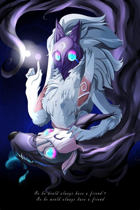 Kindred League Of Legends By Yetipoisson On Deviantart