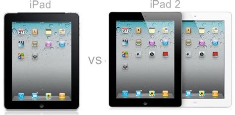 specification comparison apple ipad  ipad  itech vision
