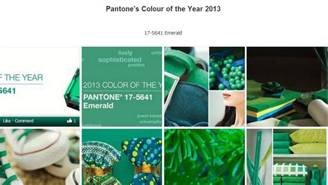 2013 pantone color of the year emerald 17 5641 fashion and textile