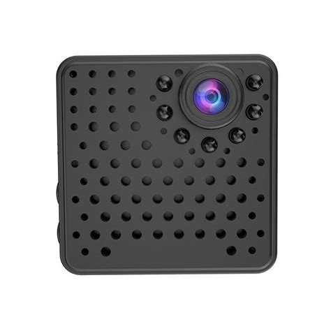 mini spy camera portable small 1080p hidden nanny cam with night vision