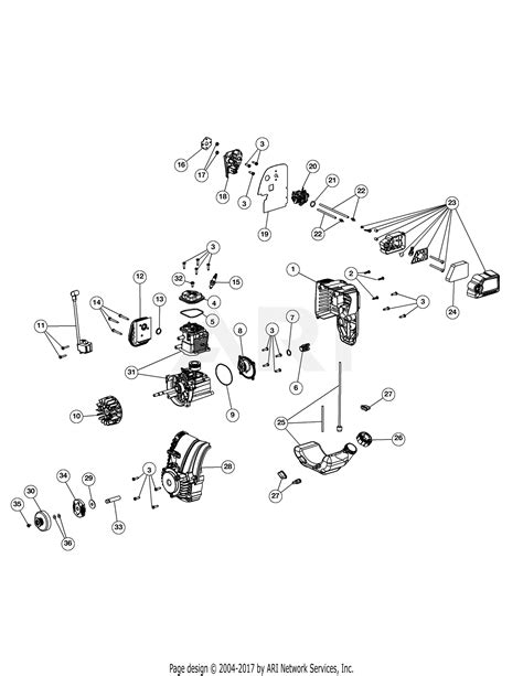 troy bilt tbec       tbec parts diagram  engine assembly