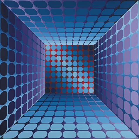 sothebys lot sothebys victor vasarely optical art op art