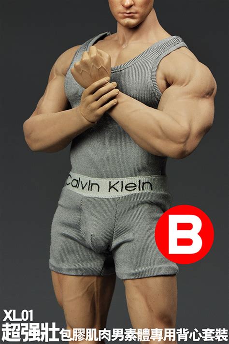 1 6 Xl01 Action Figure Toys Muscle Man Figure Body Special Vest Suit Ebay