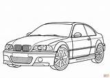 Bmw M3 Coloring Pages Coupe Drawing Skip Printable Main sketch template