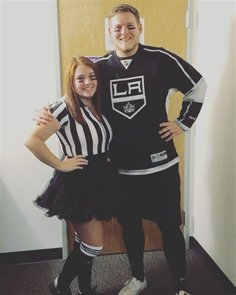 Referee And Hockey Player Halloween Costume Halloween