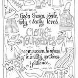 Coloring Pages Bible Humility Colouring Scripture sketch template