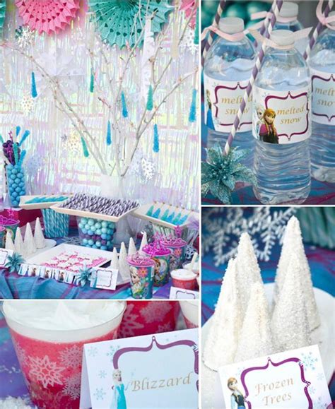 karas party ideas disneys frozen themed birthday party supplies decor ideas