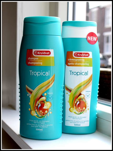 hillybillybeautynl nieuw kruidvat tropical shampoo cremespoeling