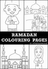 Ramadan Colouring Pages Printables Activities Coloring Kids Muslim Islam Islamic Eid Crafts Mosque Family Hari Printable Color Children Intheplayroom Bilder sketch template