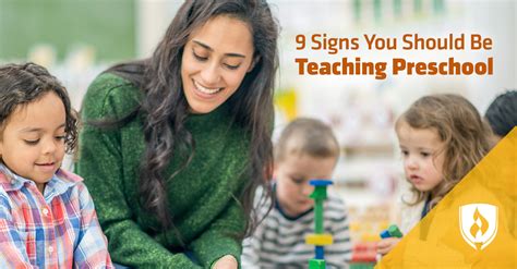 9 signs you should be teaching preschool rasmussen college