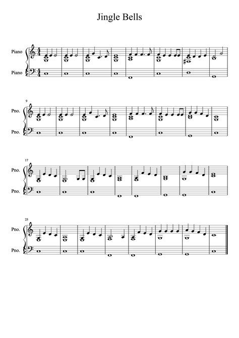 jingle bells piano