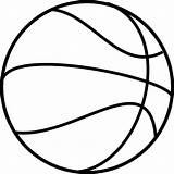 Pelota Basquet Balon Baloncesto Balones Basquetbol Helvania sketch template