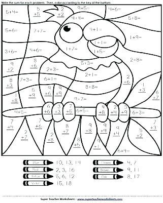 math coloring pages st grade  getdrawings